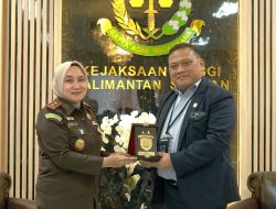 Sinergi Lintas Lembaga Memperkuat , GM Baru PLN UID Kalselteng Audiensi ke Kajati Kalsel