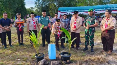 Wabup Katingan Resmi Buka Kemah Besar Pramuka 2025, 853 Peserta Antusias Hadir
