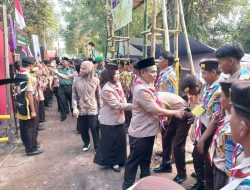 Kemah Besar Pramuka Katingan 2025 Resmi Dibuka, Wakil Bupati Ajak Generasi Muda Tangguh